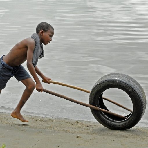 boy, nature, ghana, game, beach