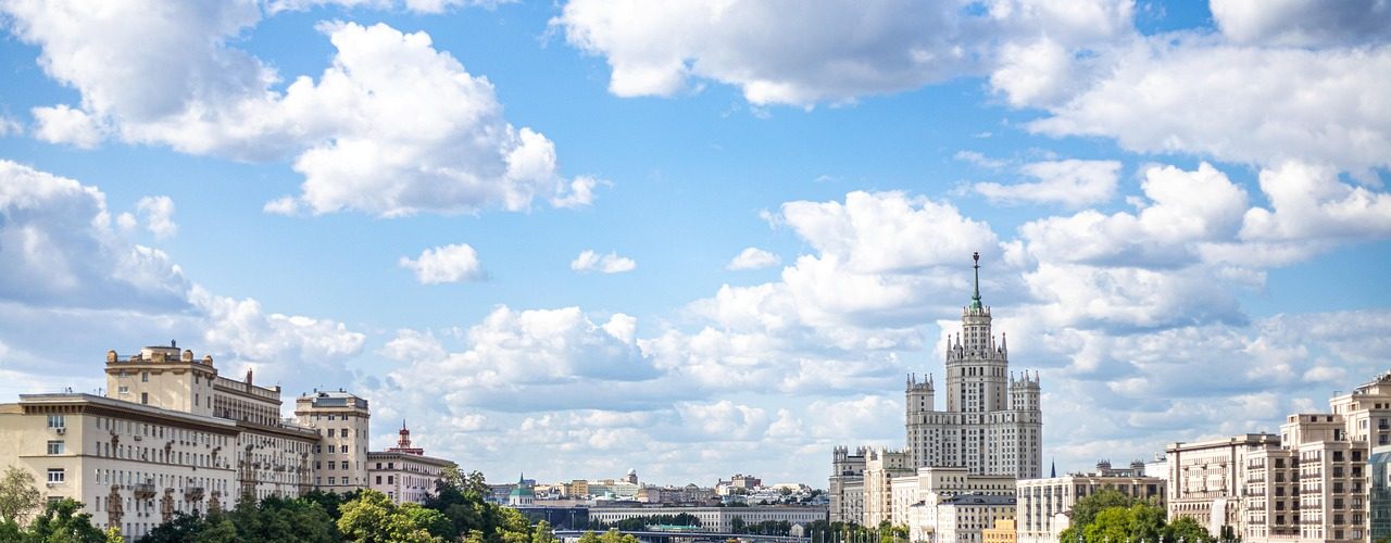 moscow, russia, stalinka, city, urban, landscape