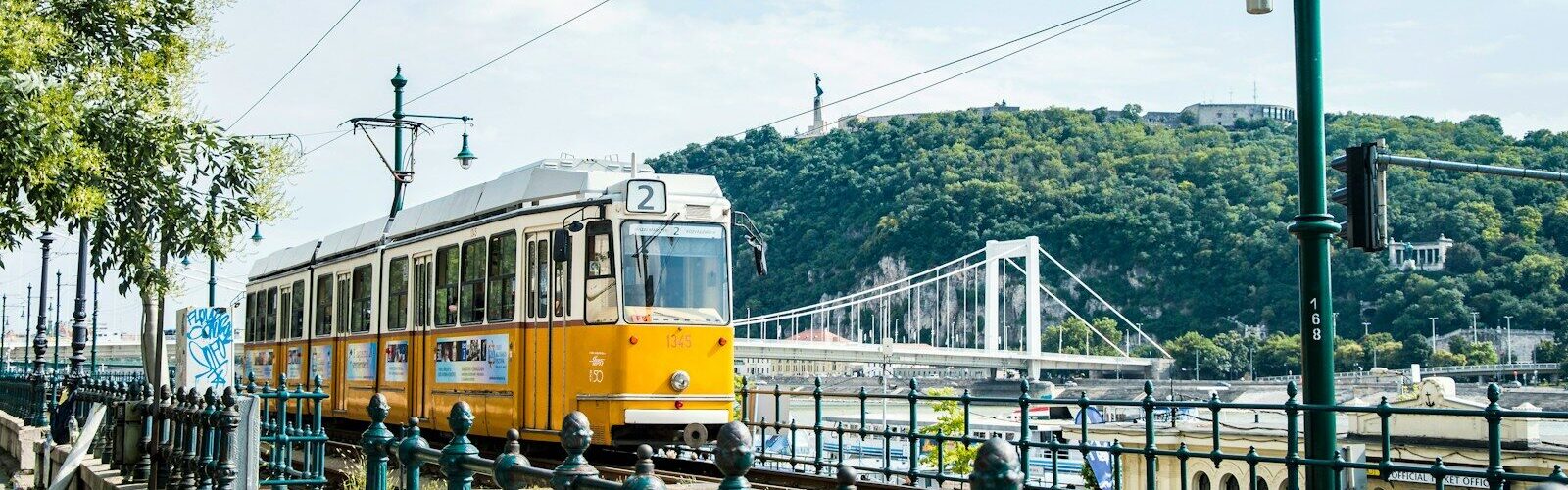 yellow cable train